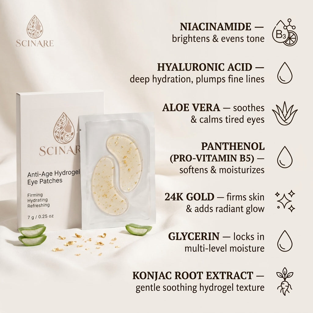 Scinare™ Natural Anti-Age Eye Patches