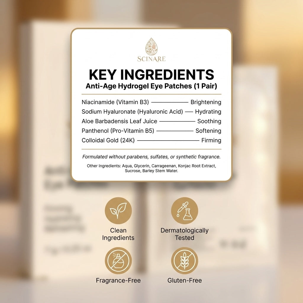 Scinare™ Natural Anti-Age Eye Patches